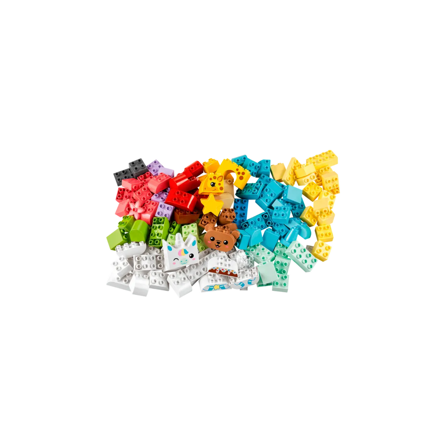 LEGO DUPLO 10978 Creative Building Time Learning and Education Toys Set; Building Blocks Toy for Toddlers