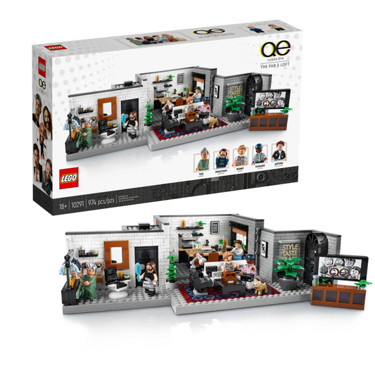 LEGO 10291 Queer Eye – The Fab 5 Loft Set