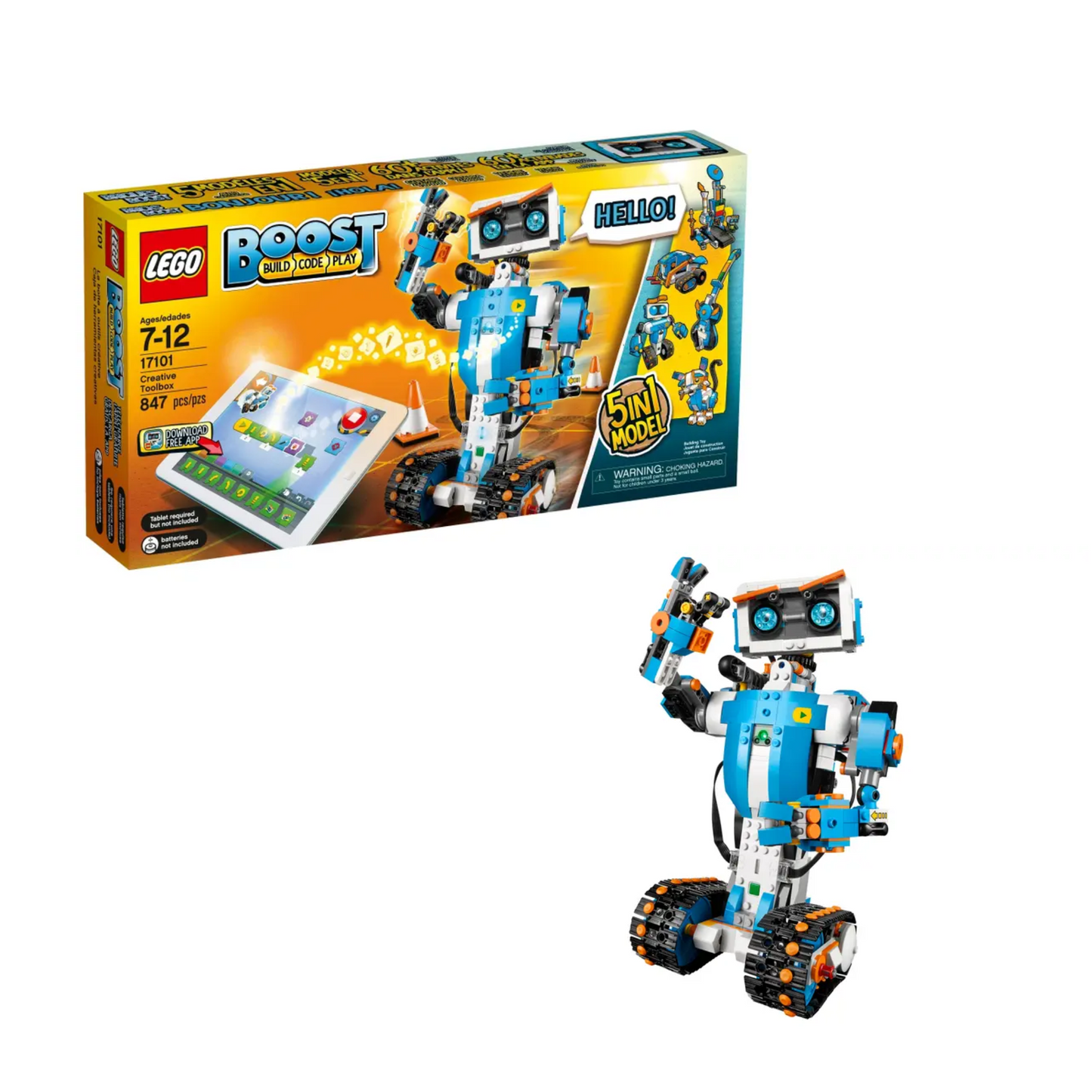 LEGO® 17101 Boost Creative Toolbox Robotics Kit