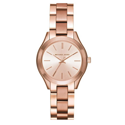 Michael Kors Mini Slim Runway Stainless Steel Watch