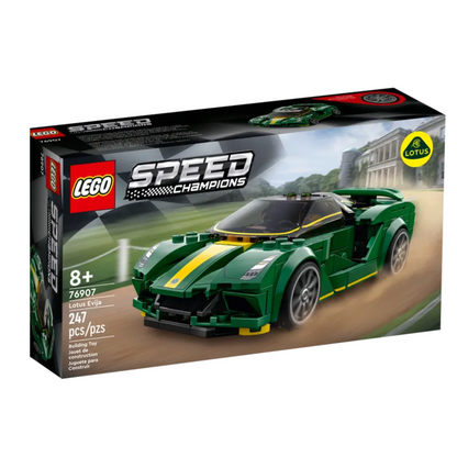 Lego Speed 76907 Champions Lotus Evija Building Toy Set (247 Pieces) 8+ Years
