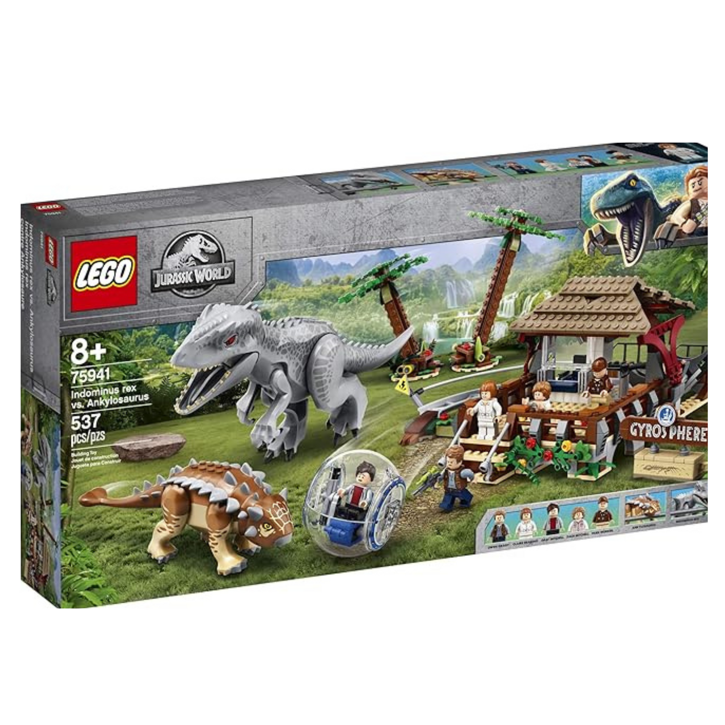 LEGO Jurassic World Indominus rex vs. Ankylosaurus 75941