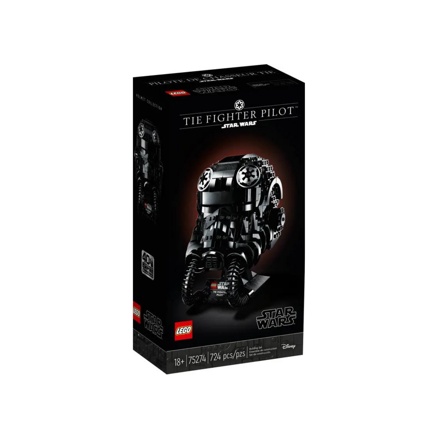 LEGO Star Wars TIE Fighter Pilot Helmet Set 75274