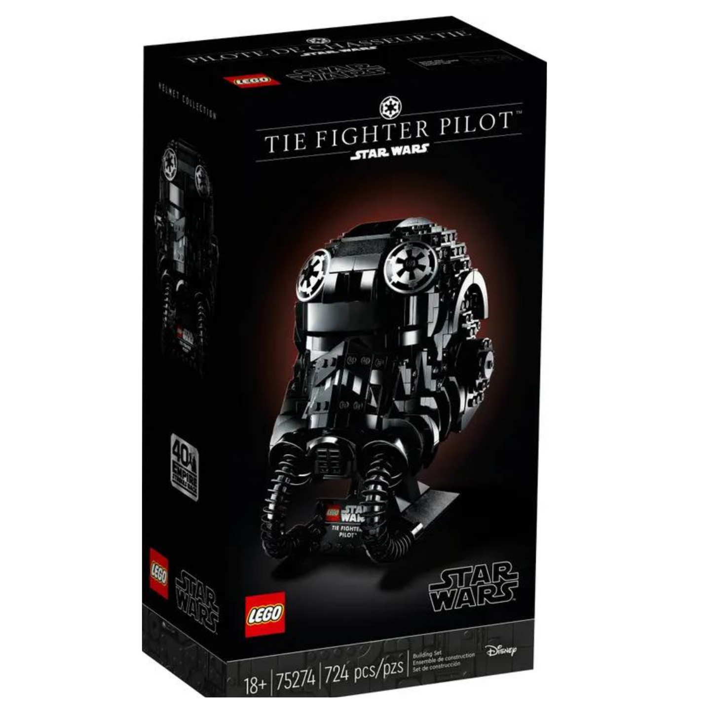 LEGO Star Wars TIE Fighter Pilot Helmet Set 75274