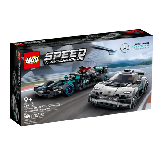 Lego 76909 Mercedes-AMG F1 W12 E Performance & Mercedes-AMG Project One