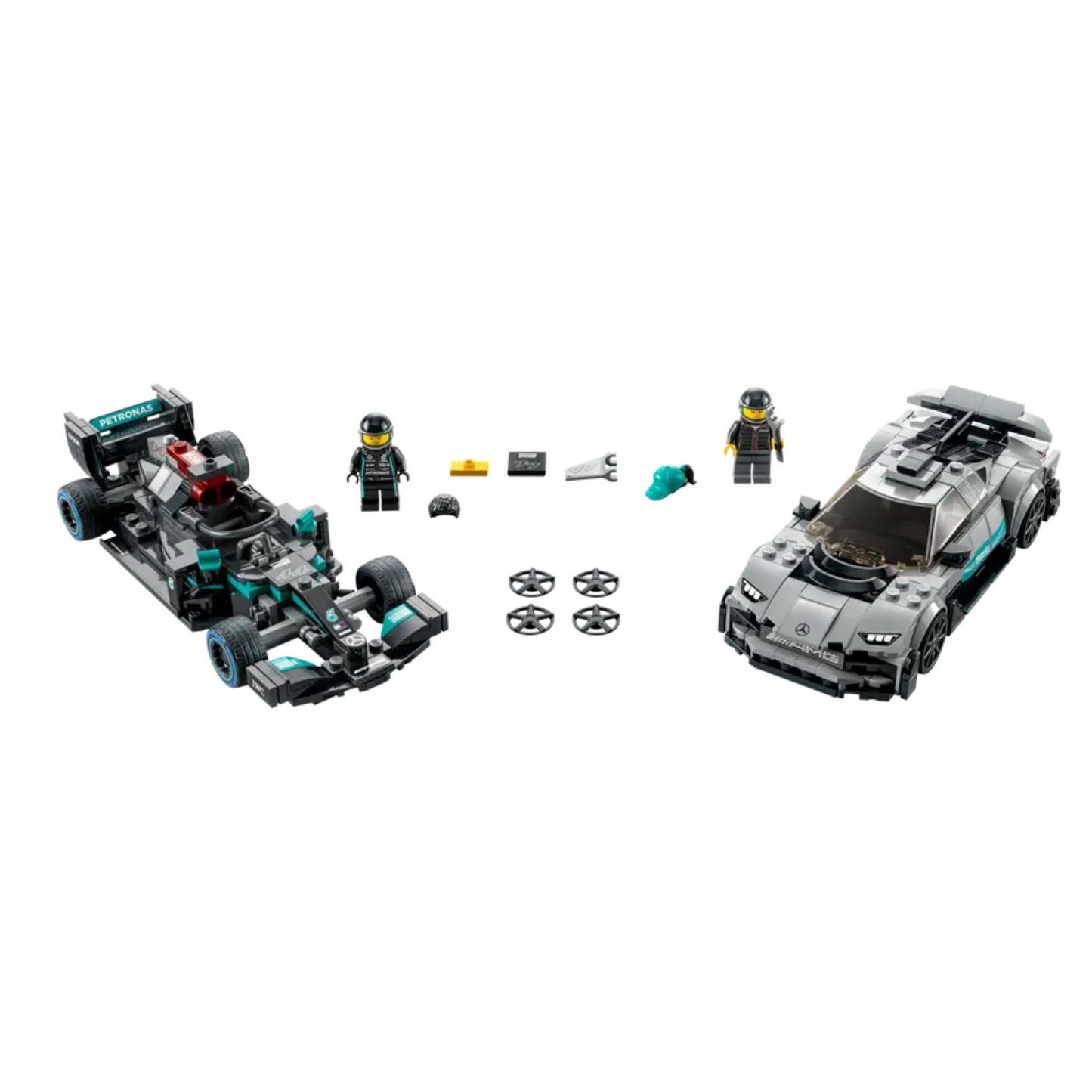 Lego 76909 Mercedes-AMG F1 W12 E Performance & Mercedes-AMG Project One