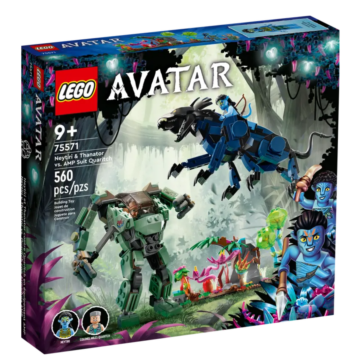 LEGO® Avatar 75571  Neytiri & Thanator vs. AMP Suit Quaritch