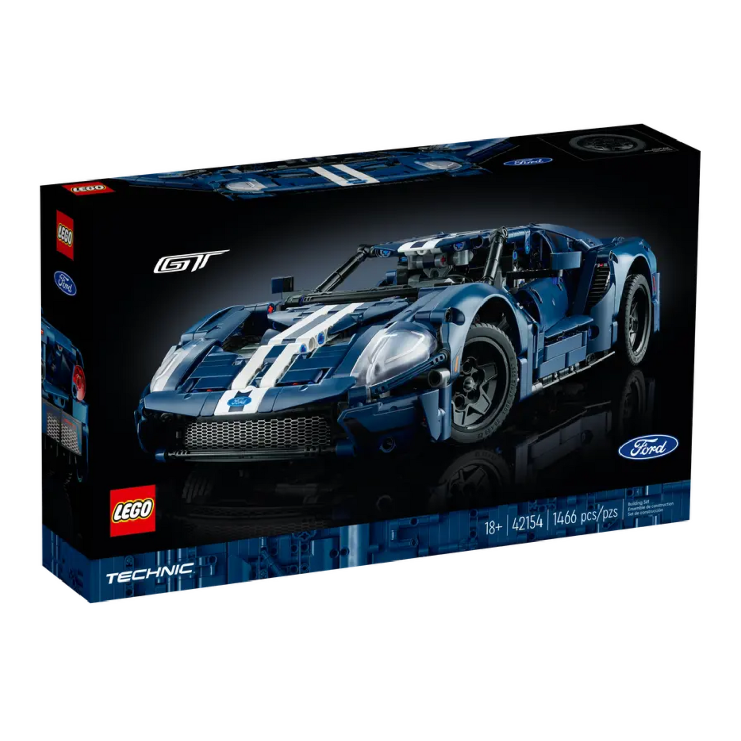 LEGO 42154 Technic 2022 Ford GT Car Model Kit