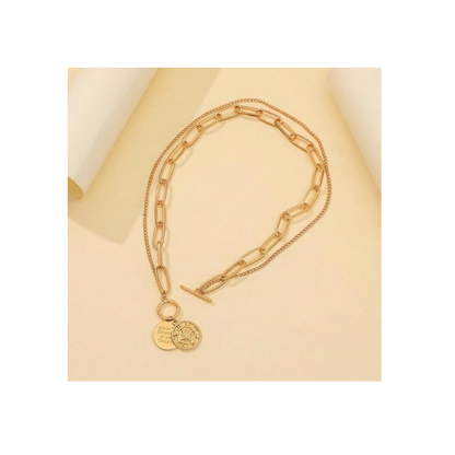 Compass Pendant Necklace Unisex Jewelry for Men and Women