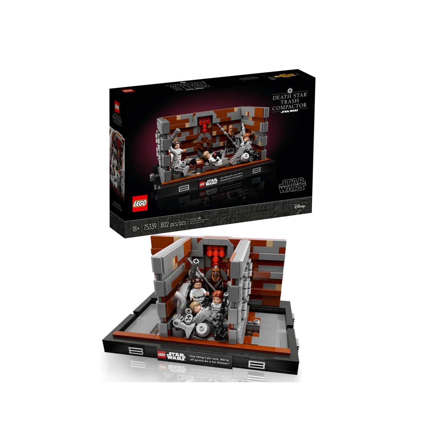 LEGO 75339 Death Star™ Trash Compactor Diorama