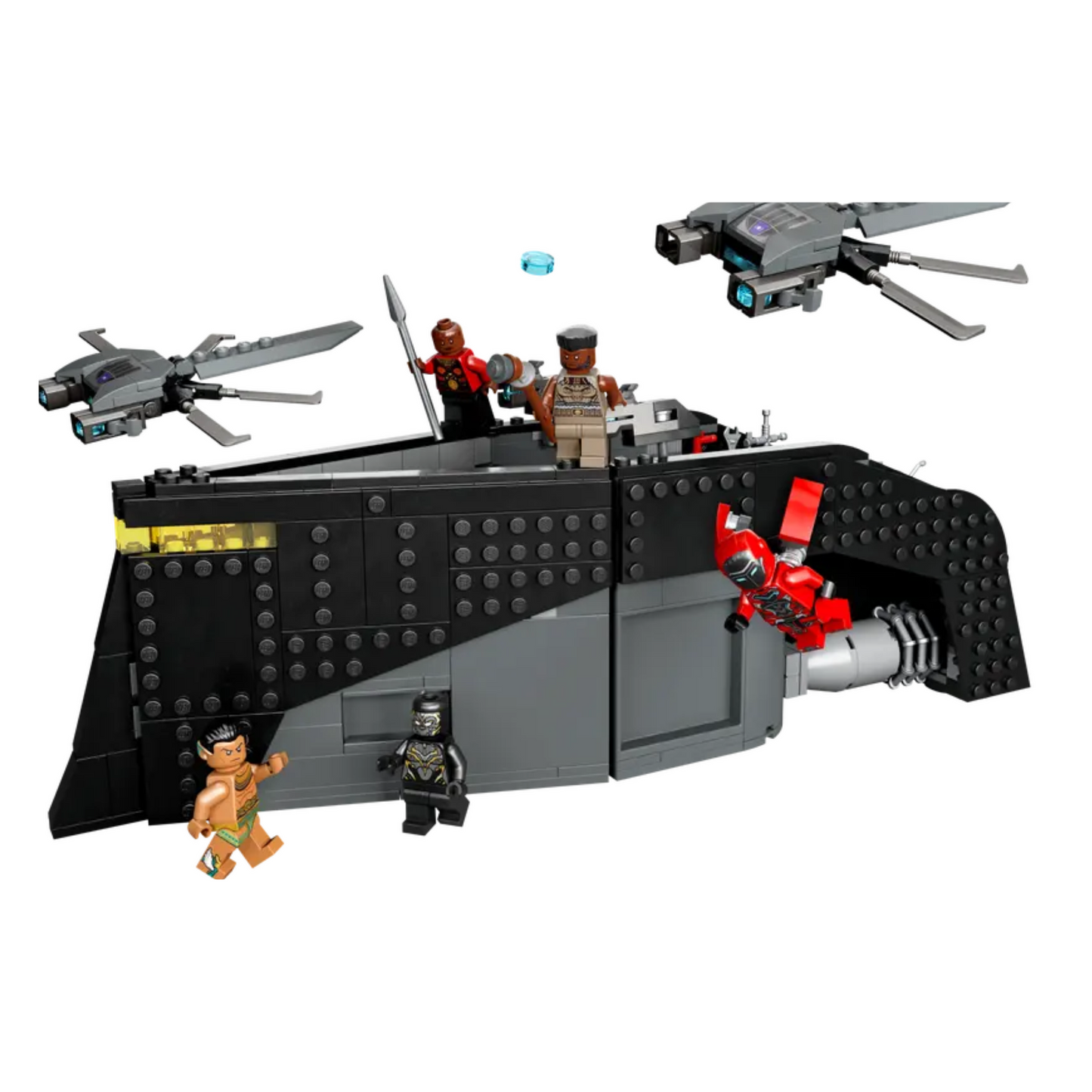 LEGO Marvel 76214 Black Panther War on The Water Building Toy Set