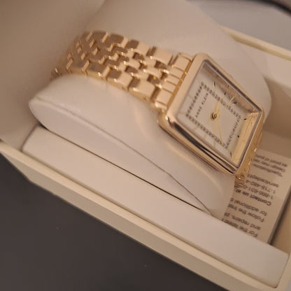 Anne Klein Women's Glitter Accented Bracelet Watch,
