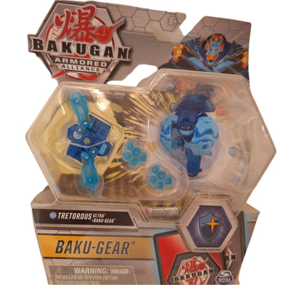 BAKUGAN Armoured Alliance Baku-Gear - Tretorous (Blue) - Table Game - Ages 3+