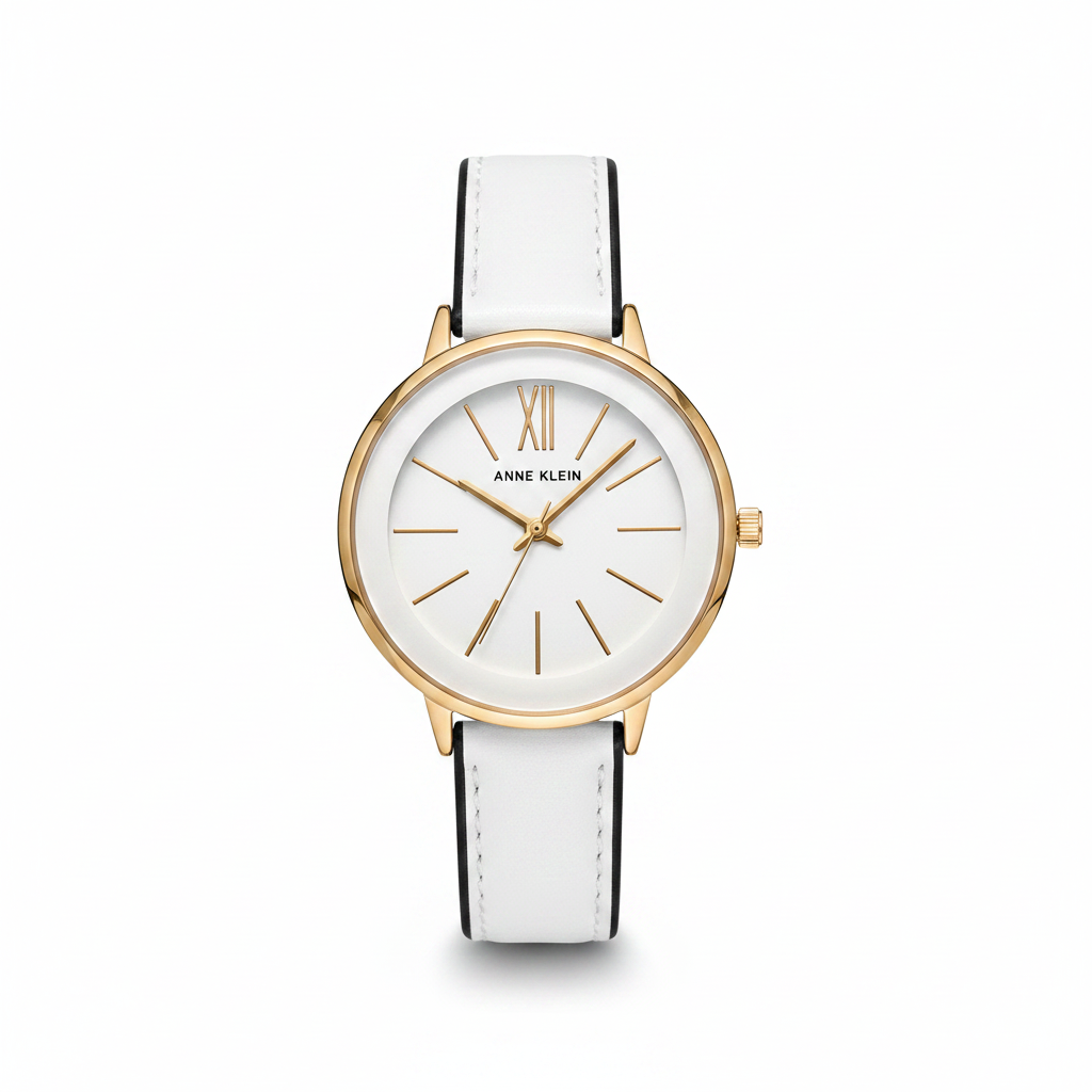 Anne Klein Woman's watch l White Dial l AK/3215GYSV