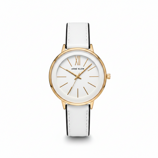 Anne Klein Woman's watch l White Dial l AK/3215GYSV