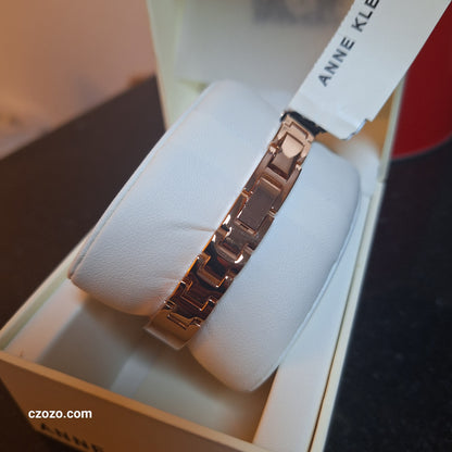 Anne Klein Women's Genuine Diamond Dial Bangle Watch,