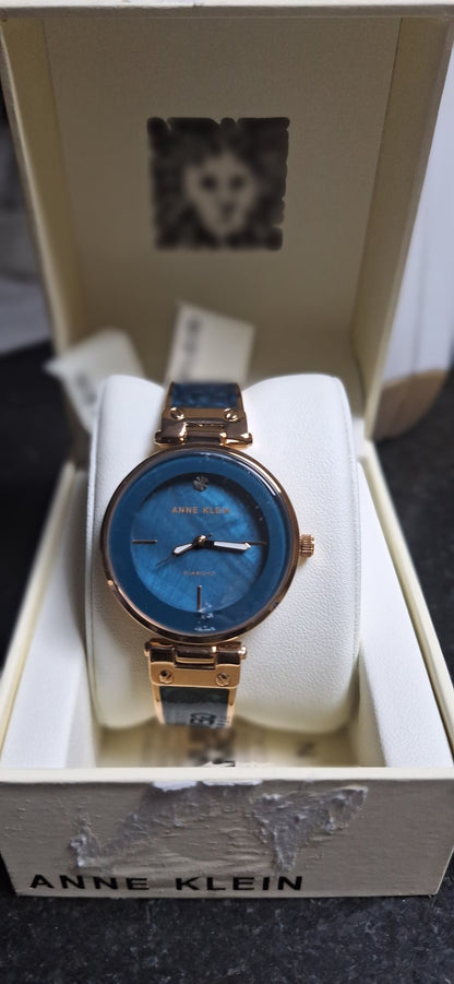 Anne Klein Quartz Woman's watch blue Dial - czozo