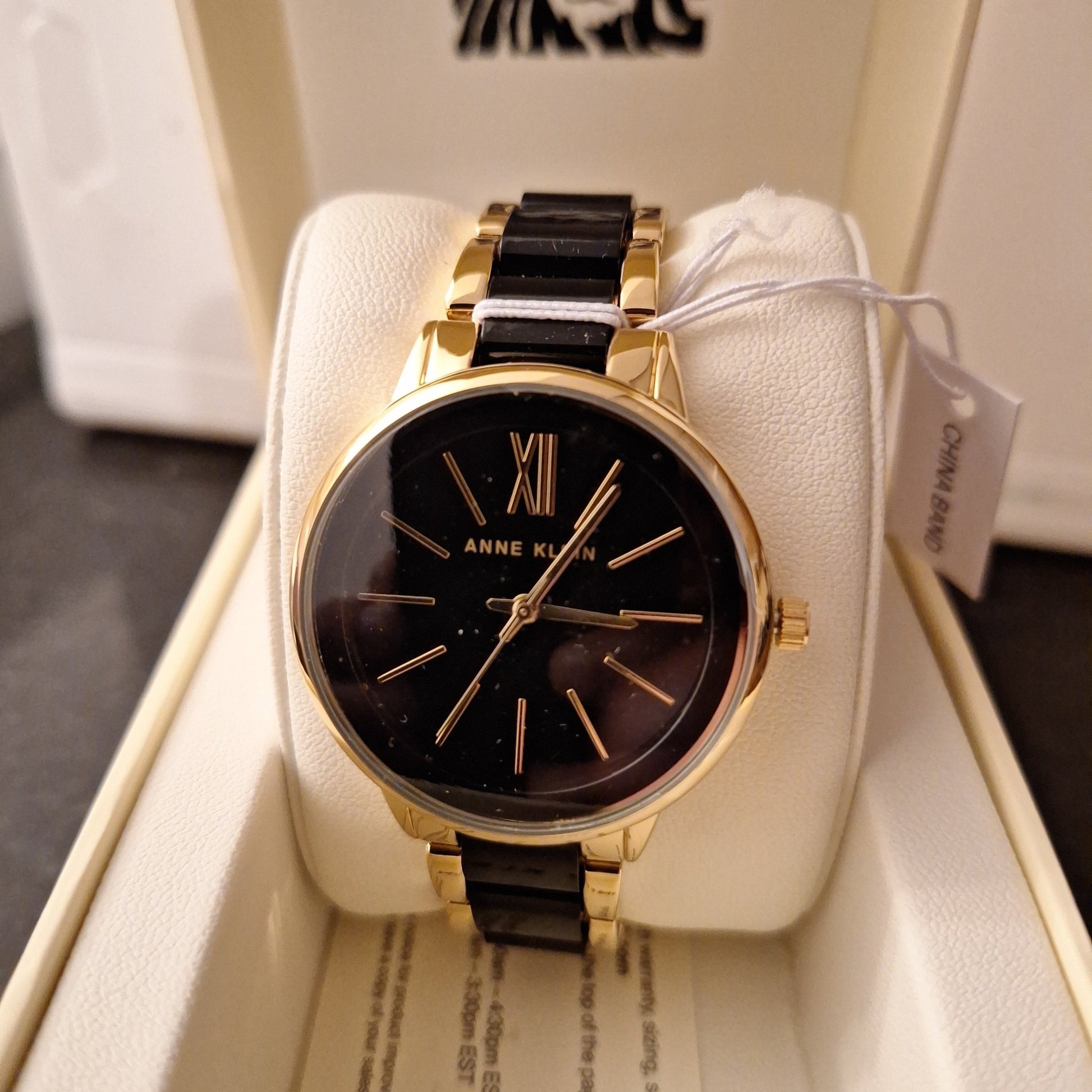 Anne Klein Resin Bracelet Women's Watch - czozo