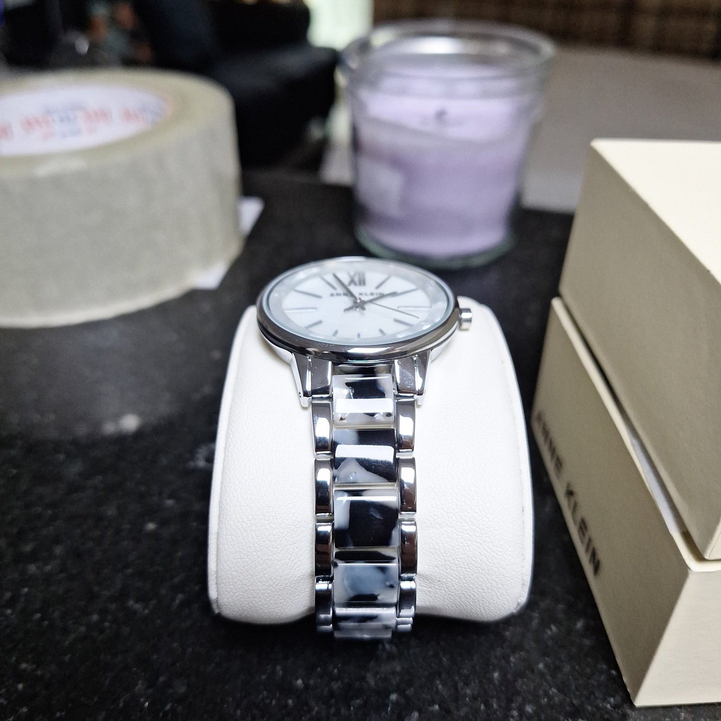 Anne Klein Resin Bracelet Women's Watch - czozo