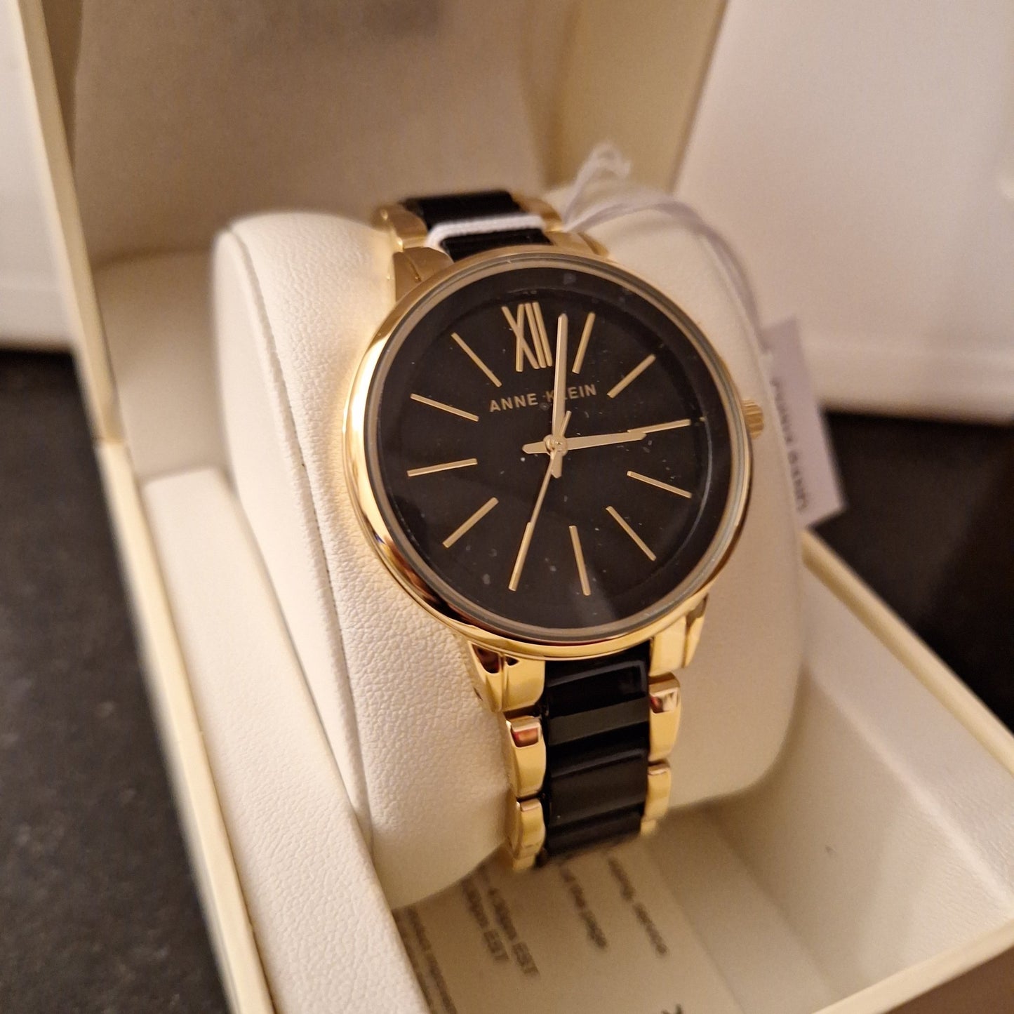 Anne Klein Resin Bracelet Women's Watch - czozo