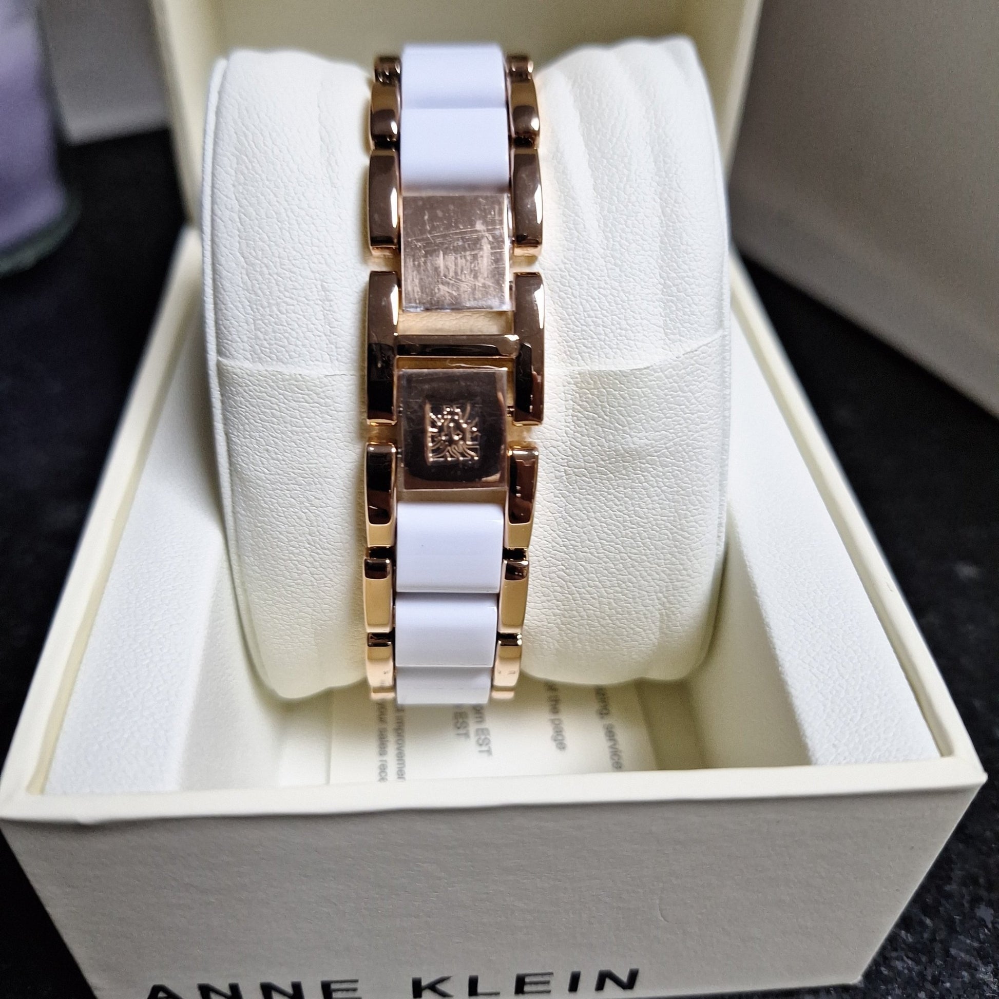 Anne Klein Women's Resin Bracelet Watch - czozo