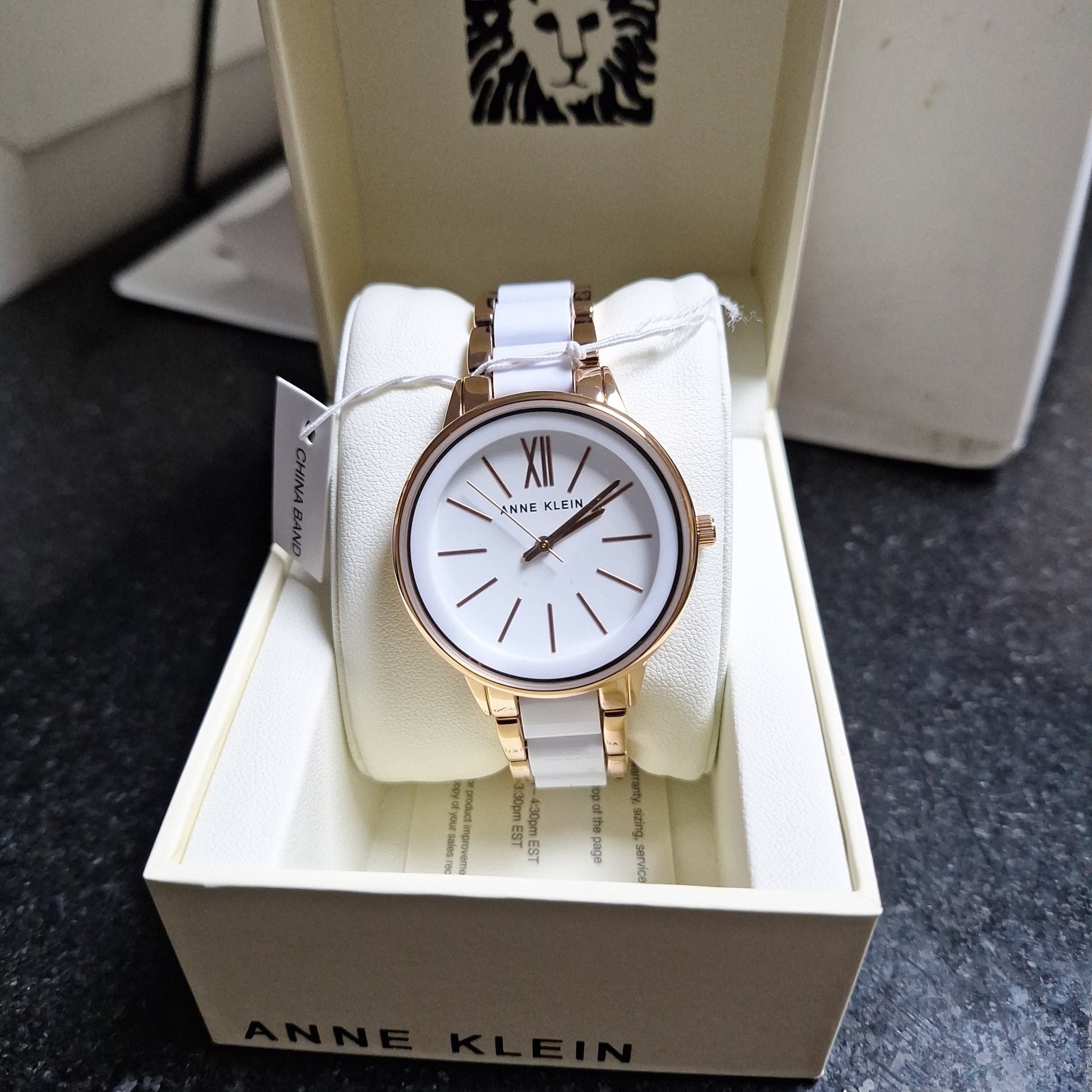 Anne Klein Women's Resin Bracelet Watch - czozo